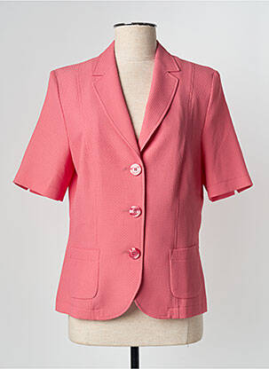 Blazer poches rose BARBARA LEBEK femme