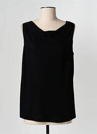 Top stretch sans manche noir FOSBY femme
