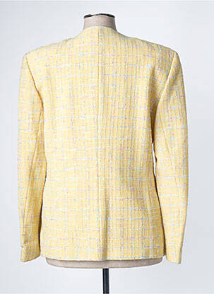 Blazer poches jaune BIANCA femme