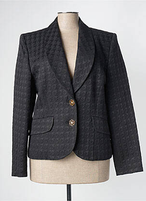 Blazer col châle noir WEINBERG femme