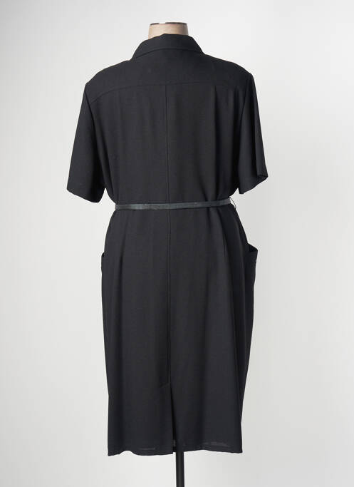 Robe mi-longue noir FRANK WALDER pour femme