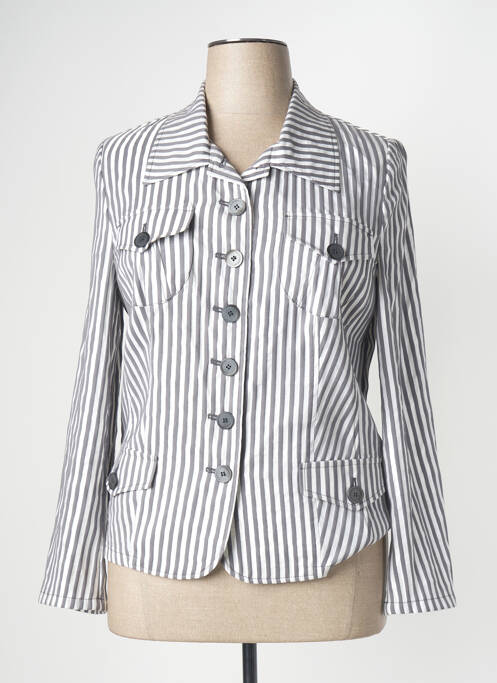 Veste casual gris FRANK WALDER pour femme