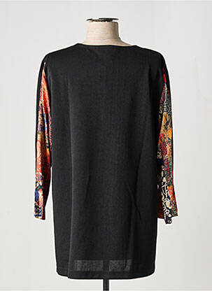 Top stretch manches longues noir GRIFFON femme