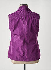 Gilet sans manche violet BARBARA LEBEK pour femme seconde vue