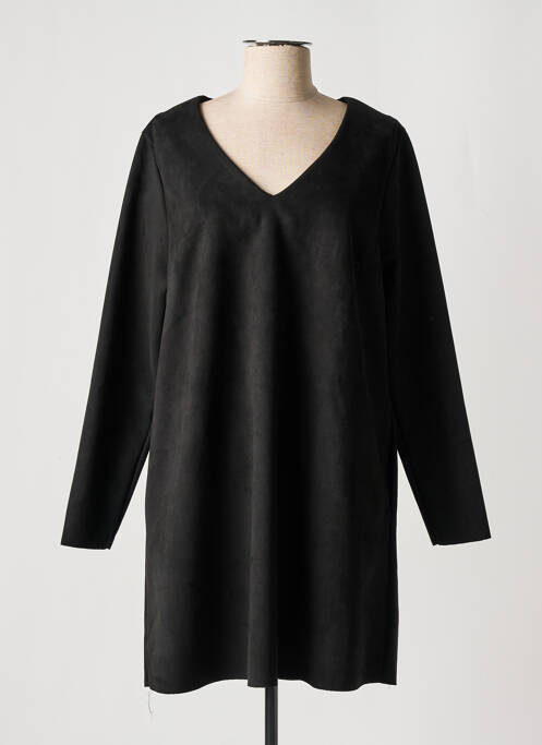 Robe courte noir QUATRE VINGT JOURS pour femme