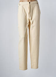 Pantalon slim poches beige LUCIA femme