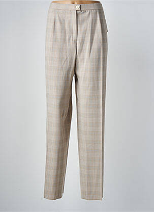 Pantalon slim poches beige KARTING femme