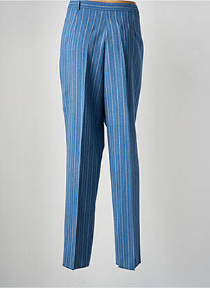 Pantalon droit taille élastique bleu KARTING femme