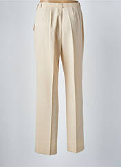 Pantalon droit beige WEINBERG pour femme seconde vue