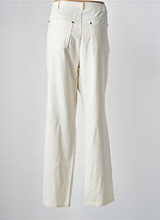 Pantalon droit blanc LUCIA pour femme seconde vue