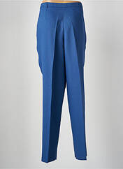 Pantalon droit bleu KARTING pour femme seconde vue