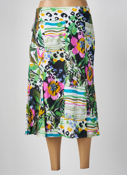 Jupe mi-longue vert BARBARA LEBEK pour femme