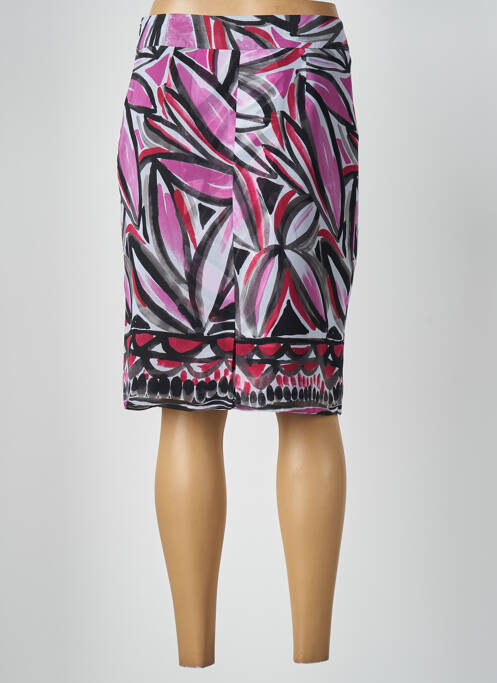 Jupe mi-longue violet BARBARA LEBEK pour femme