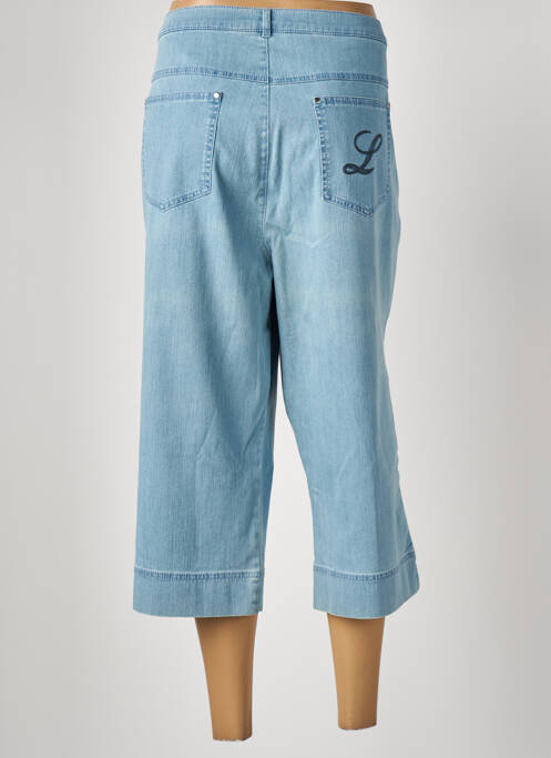 Pantacourt bleu LUCIA pour femme