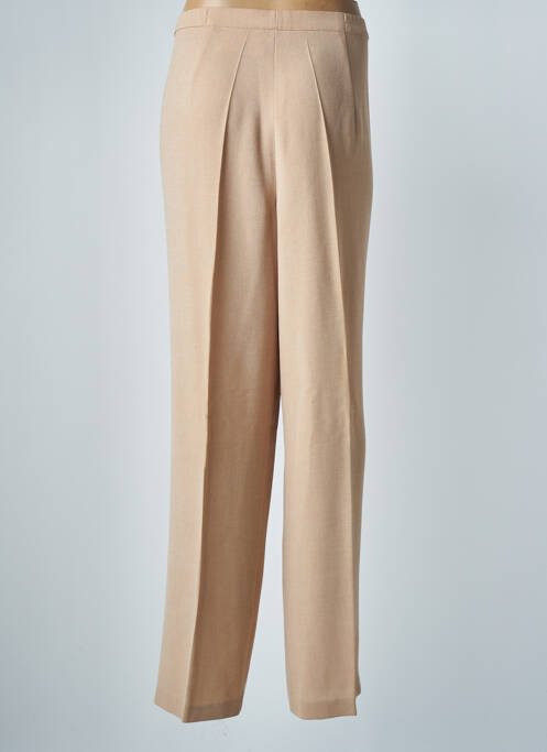 Pantalon droit beige FRANKENWÄLDER pour femme