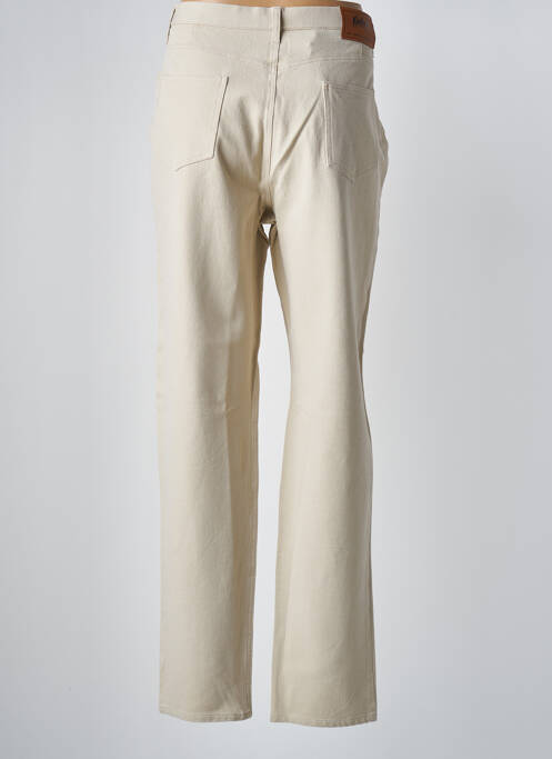 Pantalon droit beige KARTING pour femme