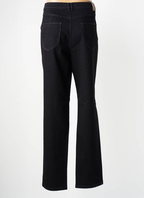 Pantalon droit noir SAINT HILAIRE pour femme