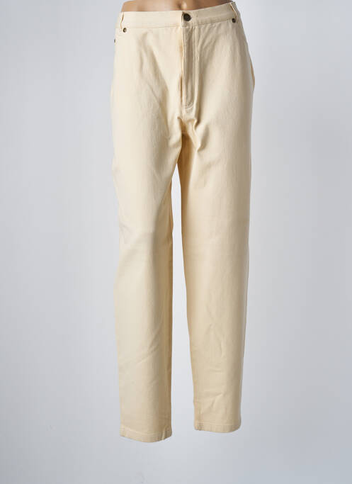 Pantalon slim beige LUCIA pour femme