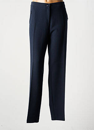 Pantalon slim taille normale taille normale bleu PAZ TORRAS femme