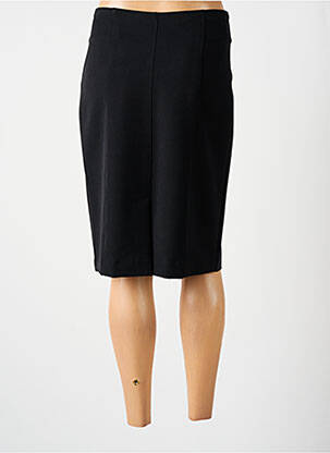 Jupe mi-longue taille à pinces noir FUEGO WOMAN femme
