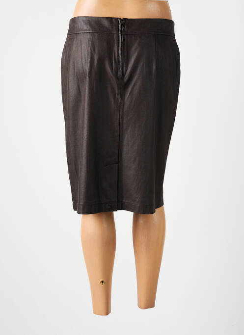 Jupe mi-longue marron BARBARA LEBEK pour femme