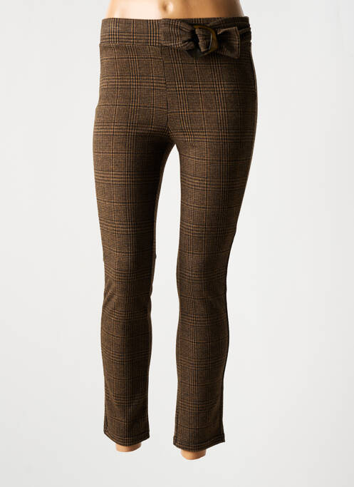 Legging marron YSABEL MORA pour femme