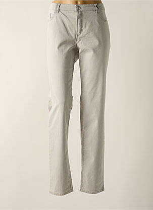 Jeans coupe slim stretch taille normale gris STARK femme