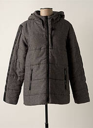 Doudoune poches a capuche gris PAZ TORRAS femme