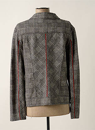 Veste casual coupe droite gris FUEGO WOMAN femme
