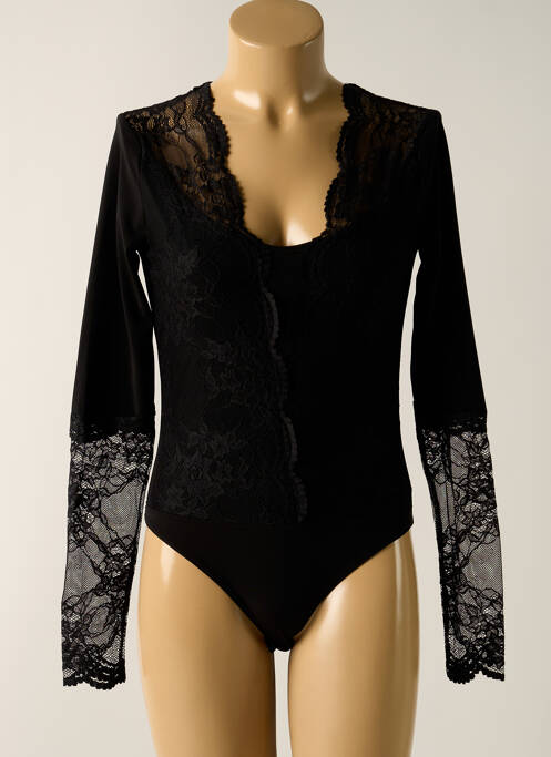 Body noir PAUL BRIAL pour femme