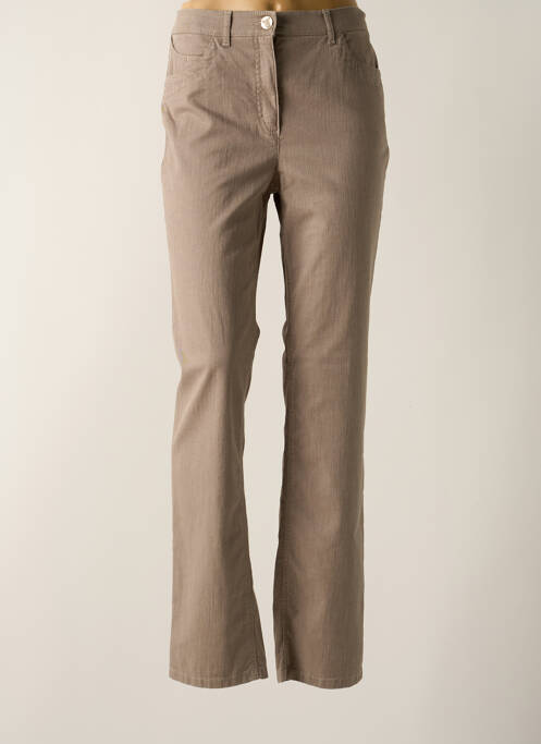 Pantalon slim beige STARK pour femme