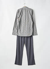 Pyjama gris H.J.T pour homme seconde vue