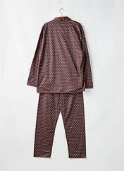 Pyjama marron PRIVILEGE pour homme seconde vue