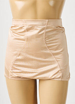Culotte gainante tissage satiné beige ELOMI femme