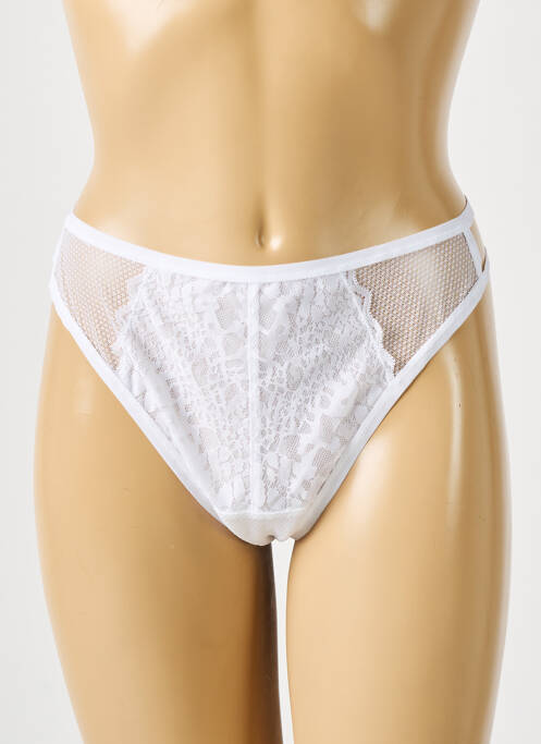 Tanga blanc FREYA pour femme