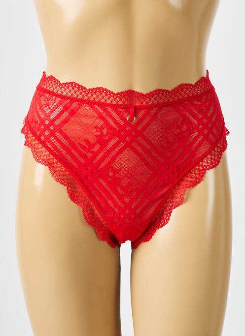 Tanga rouge FREYA pour femme