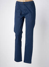 Pantalon slim stretch taille haute bleu PAKO LITTO femme
