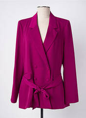 Blazer violet LA PETITE ETOILE pour femme seconde vue