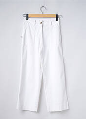 Pantalon 7/8 blanc PAKO LITTO pour femme seconde vue