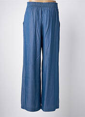 Pantalon large bleu AN' GE pour femme seconde vue