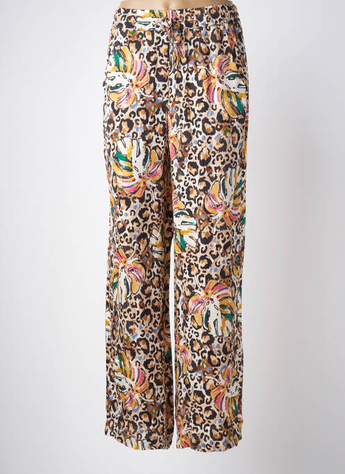 Pantalon large marron PAKO LITTO pour femme