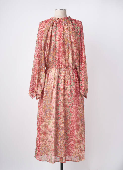 Robe longue orange LA PETITE ETOILE pour femme