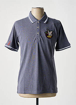 Polo coupe droite manches courtes gris CHEVIGNON homme