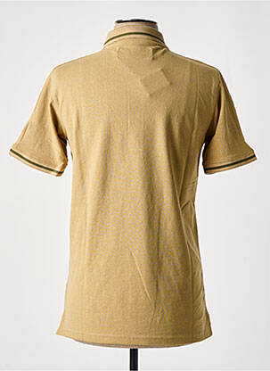 Polo coupe droite manches courtes beige CHEVIGNON homme