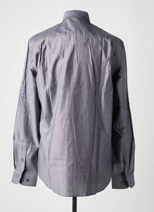 Chemise manches longues gris DELAHAYE pour homme