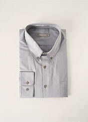 Chemise manches longues gris PREFIXE pour homme seconde vue