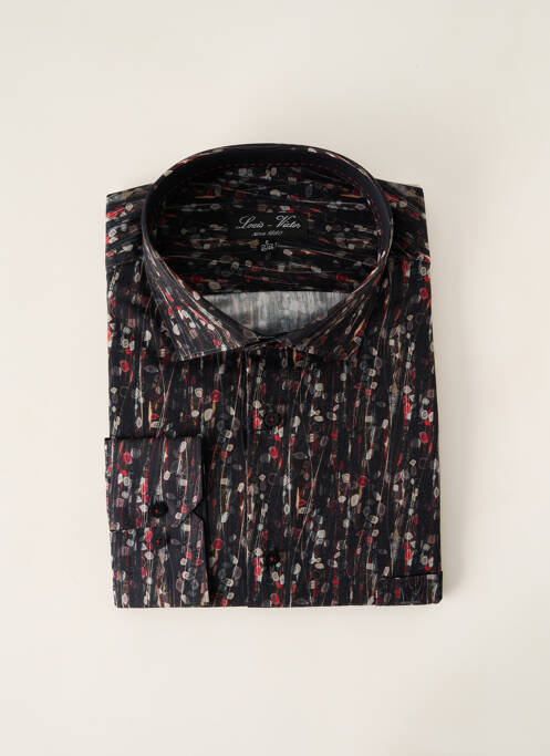 Chemise manches longues noir LOUIS VUITTON pour homme