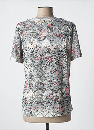T-shirt stretch manches courtes gris DAMART femme