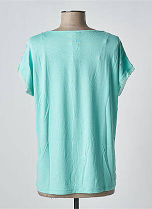 T-shirt imprimé fantaisie manches courtes vert DAMART femme