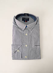 Chemise manches longues bleu J.T ASCOTT pour homme seconde vue